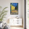 88299-108.jpg Café Terrace at Night by Vincent van Gogh Framed Canvas
