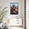 88299-113.jpg Madonna of the Yarnwinder by Leonardo da Vinci Framed Canvas