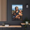 88299-114.jpg Madonna of the Yarnwinder by Leonardo da Vinci Framed Canvas