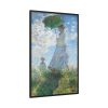 88299-115.jpg Madame Monet and Her Son by Claude Monet Framed Canvas