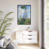 88299-118.jpg Madame Monet and Her Son by Claude Monet Framed Canvas