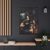 88299-129.jpg The Virgin of the Rocks by Leonardo da Vinci Framed Canvas