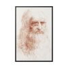 88299-131.jpg Self-portrait by Leonardo da Vinci Framed Canvas
