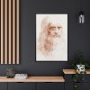 88299-134.jpg Self-portrait by Leonardo da Vinci Framed Canvas