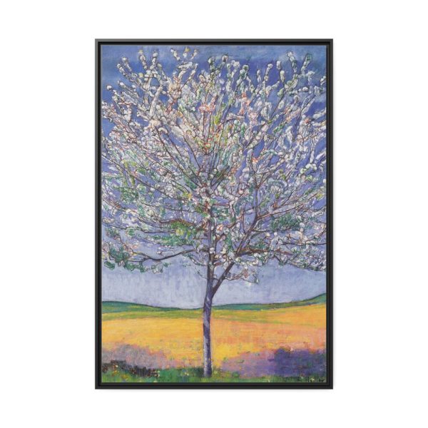 88299-136.jpg Hodler Cherry Tree Bloom Framed Canvas