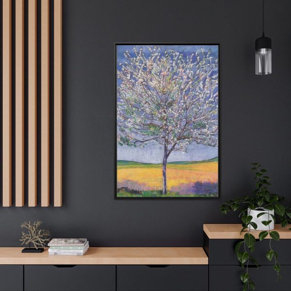 88299-139.jpg Hodler Cherry Tree Bloom Framed Canvas