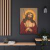 88299-14.jpg Jesus Christ With Crown of Thorns Framed Canvas