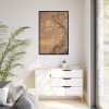 Gnarly Tree in Moonlight Framed Canvas