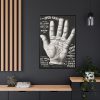 88299-149.jpg Open Hand Palm reading Framed Canvas