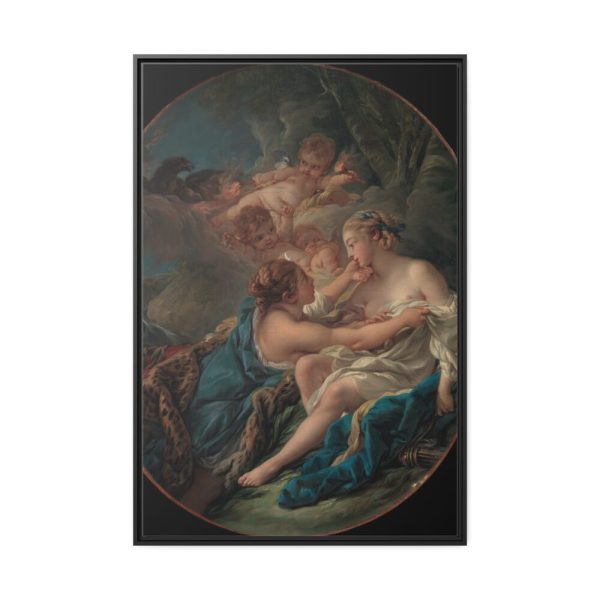 88299-151.jpg Jupitern in the Guise of Diana and Callisto Framed Canvas