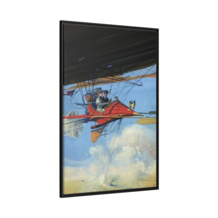 Vintage Air Travel by Harry Grant Dart Framed Canvas