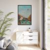88299-168.jpg Study for View of the Pont de Sèvres by Henri Rousseau Framed Canvas