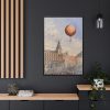 88299-179.jpg Balloon With Two Passengers by Camille Gravis Framed Canvas