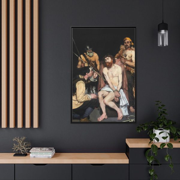 88299-19.jpg Jesus Mocked by the Soldiers Framed Canvas