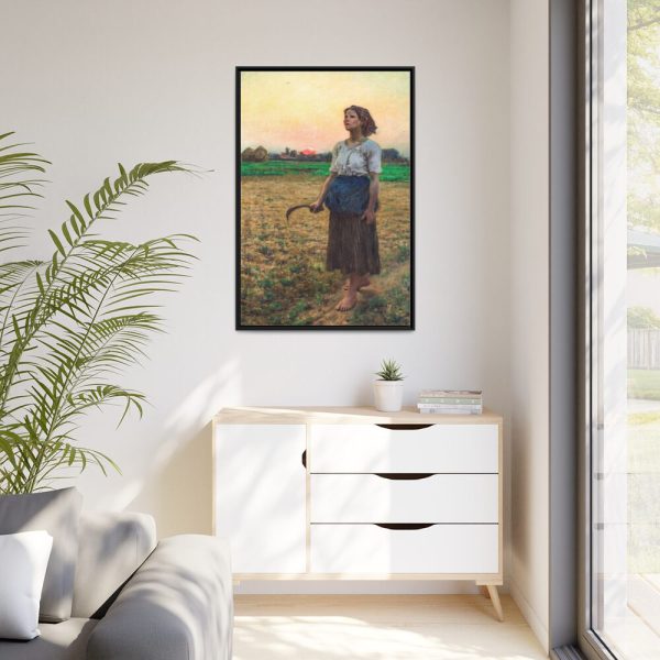88299-193.jpg The Song of the Lark by Jules Adolphe Breton Framed Canvas