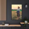 88299-194.jpg The Song of the Lark by Jules Adolphe Breton Framed Canvas