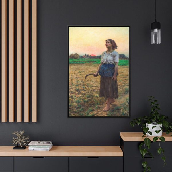 88299-194.jpg The Song of the Lark by Jules Adolphe Breton Framed Canvas