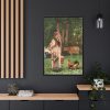 The Milk Maid by Winslow Homer Framed Canvas