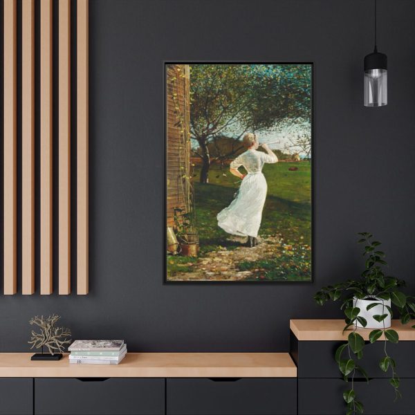88299-44.jpg The Dinner Horne by Winslow Homer Framed Canvas
