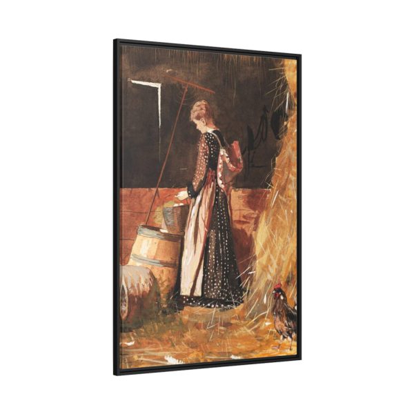 88299-60.jpg Fresh Eggs by Winslow Homer Framed Canvas