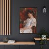 88299-69.jpg The Victorian Chair by Frederick Childe Hassam Framed Canvas