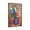 88299-85.jpg Bouquet of Flowers by Odilon Redon Framed Canvas