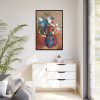 88299-88.jpg Bouquet of Flowers by Odilon Redon Framed Canvas