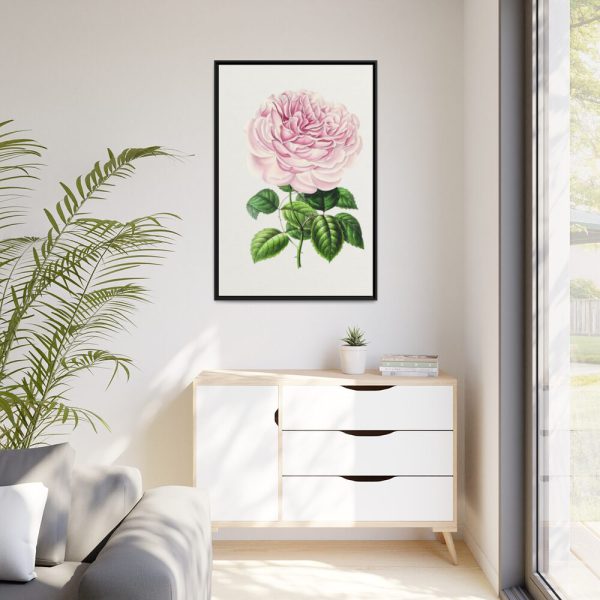 88299-98.jpg Hand Drawn Bengal Rose Framed Canvas