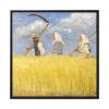88302-1.jpg Anna Ancher's Harvesters Framed Canvas