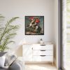 88302-103.jpg Napoleon Crossing the Alps by Jacques-Louis David Framed Canvas