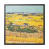 88302-11.jpg Van Gogh Harvest Framed Canvas