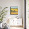 88302-13.jpg Van Gogh Harvest Framed Canvas