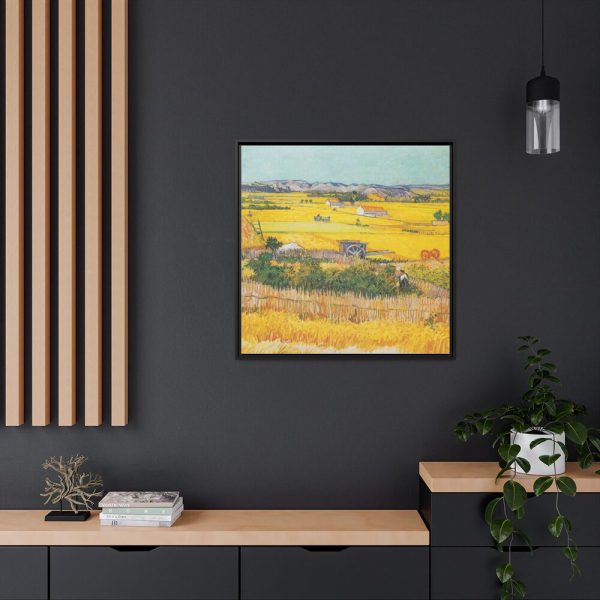 88302-14.jpg Van Gogh Harvest Framed Canvas
