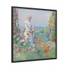 88302-30.jpg In the Garden by Frederick Childe Hassam Framed Canvas