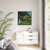 88302-43.jpg Lady in the Garden Framed Canvas