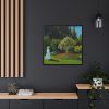 88302-44.jpg Lady in the Garden Framed Canvas