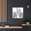 88302-59.jpg Bicycle Vintage Retro Man Framed Canvas