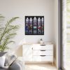 88302-73.jpg Last Supper Stained Glass Framed Canvas