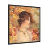 88302-95.jpg Aesthetic Woman in Autumn Framed Canvas