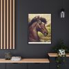88303-29.jpg Vintage Horse Illustration Framed Canvas