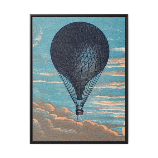 Le Ballon by Imprimeur E. Pichot Framed Canvas