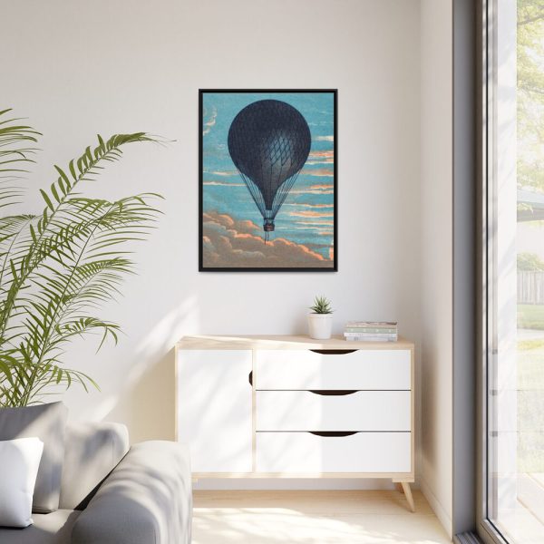 Le Ballon by Imprimeur E. Pichot Framed Canvas