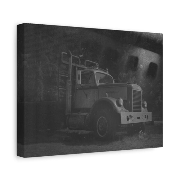 91624-1.jpg Logging Truck Standard Canvas