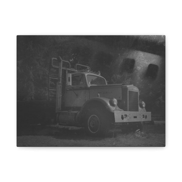 91624.jpg Logging Truck Standard Canvas