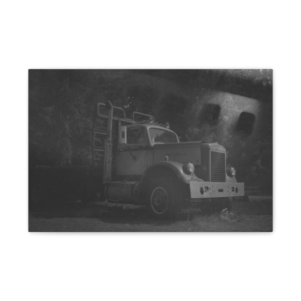 91627.jpg Logging Truck Standard Canvas