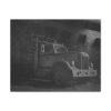 91629.jpg Logging Truck Standard Canvas