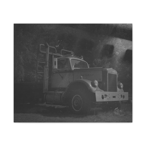 91632.jpg Logging Truck Standard Canvas