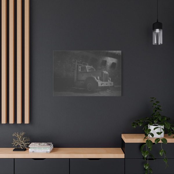 91635-4.jpg Logging Truck Standard Canvas