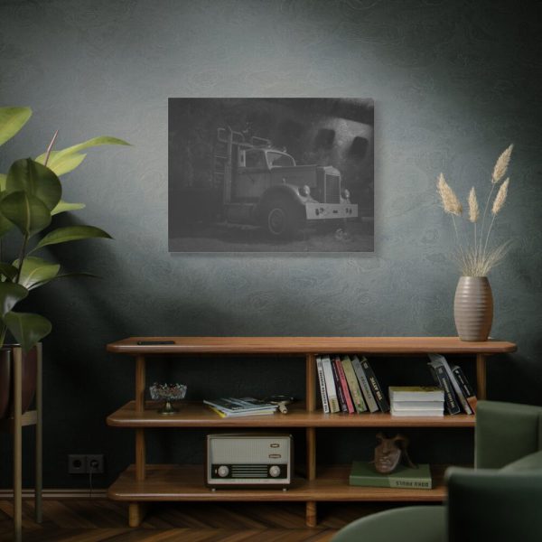 91637-4.jpg Logging Truck Standard Canvas