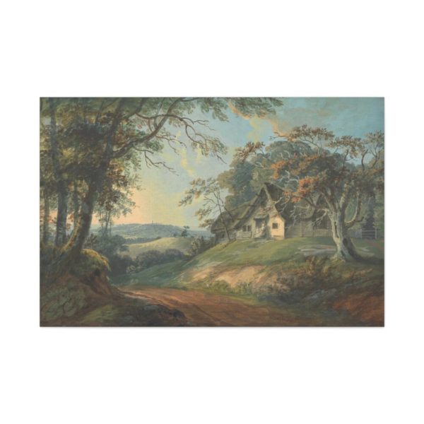 91638-1.jpg Cottage in a Landscape Standard Canvas